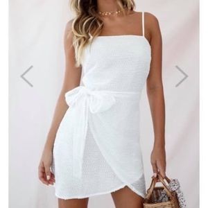 White Selfie Leslie Dress Tags Still On